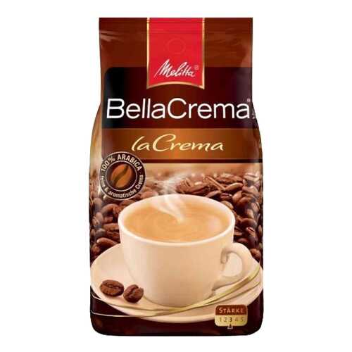 Кофе в зернах Melitta bella crema la crema 1000 г в Дикси