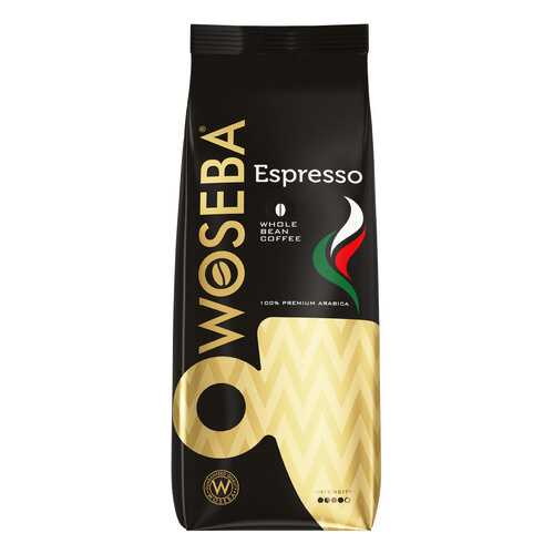 Кофе Woseba Espresso натуральный жареный в зернах 1 кг в Дикси