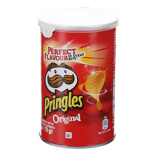 Чипсы Pringles оriginal картофельные 70 г в Дикси