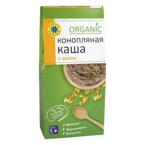 Каша конопляная Компас здоровья organic c овсом 250 г в Дикси