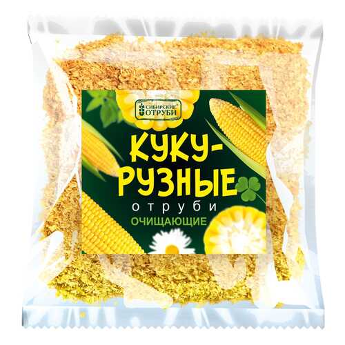 Отруби Сибирская клетчатка кукурузные очищающие 180 г в Дикси