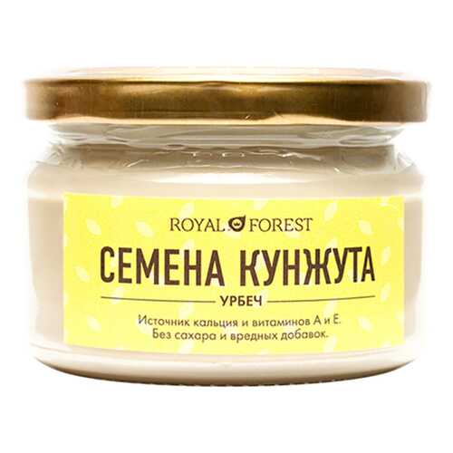 Урбеч Royal Forest из белого кунжута 200 г в Дикси