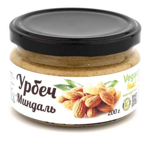 Урбеч Vegan-food из ядер миндаля 200 г в Дикси