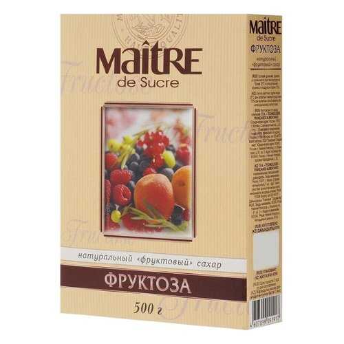 Фруктоза Maitre De Sucre 500г в Дикси