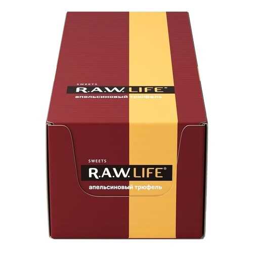 R.A.W. Life Sweets Конфеты (коробка 20шт) (Апельсиновый трюфель) в Дикси