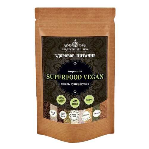 Смесь суперфудов Продукты XXII века Nanax Superfood Vegan порошок 200 г в Дикси