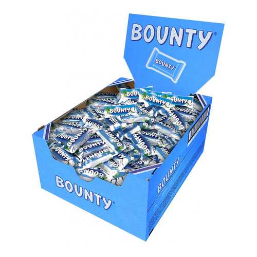 Батончики Bounty с нежной мякотью кокоса 1000 г в Дикси