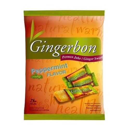 Конфеты имбирные GingerBon с мятой, жевательные 125 г в Дикси