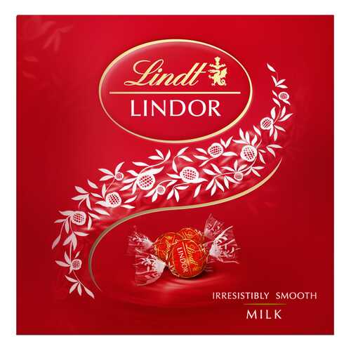 Конфеты Lindt lindor из молочного шоколада 125 г в Дикси