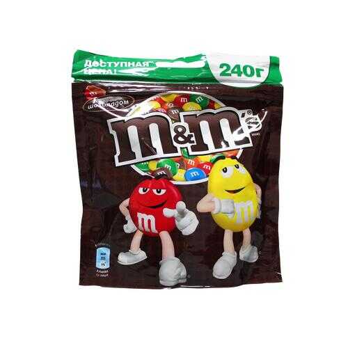 M&M`s конфеты Шоколадный 240 гр 3 упаковки в Дикси