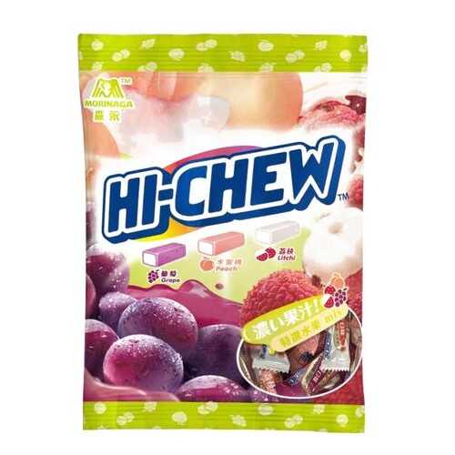 Жевательные конфеты Morinaga Hi-chew виноград-зеленое яблоко-клубника 110 г в Дикси