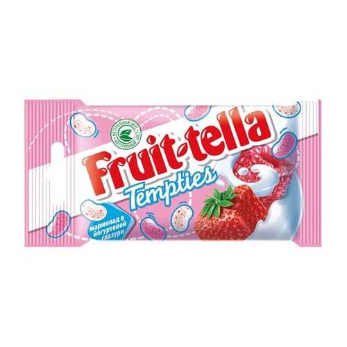 Мармелад жевательный Fruit-tella tempties в йогуртовой глазури 35 г в Дикси