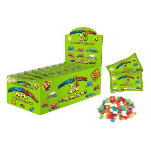 Настольная игра Мармеладские игры, в пакете, 2 серия, 50 гр. Zed Candy в Дикси