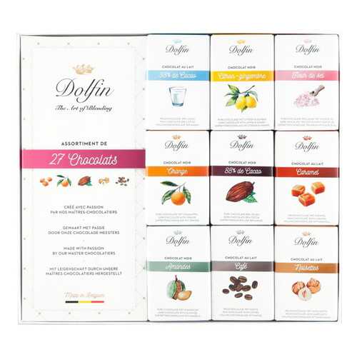 Шоколад Dolfin Gift Set of 27 bars 270 г в Дикси