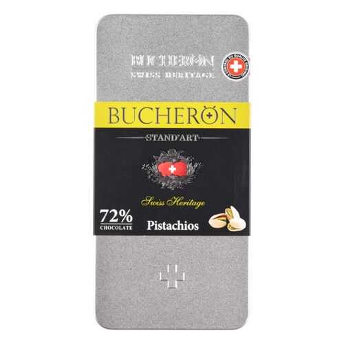 Шоколад горький Bucheron с фисташками 72% какао 100 г в Дикси