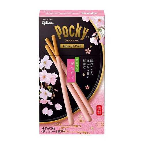 Палочки Pocky Glico шоколад со вкусом cакуры 103 г в Дикси