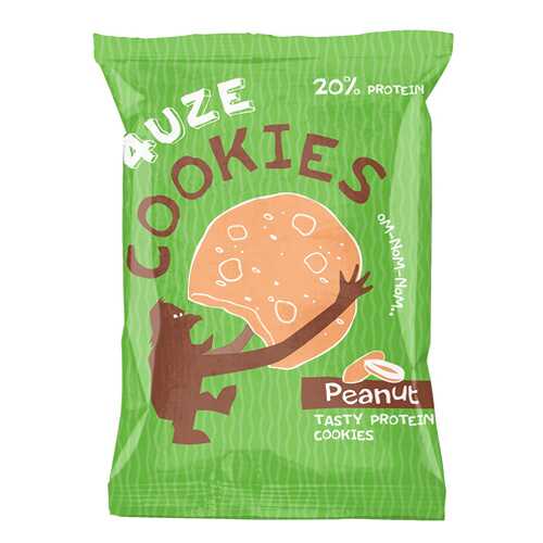 Печенье Fuze cookies вкус арахис 40 г в Дикси