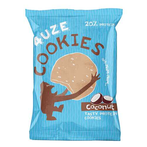 Печенье Fuze сookies вкус кокос 40 г в Дикси