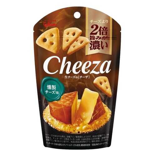 Печенье-снек Glico Cheeza с копченым сыром 40 г в Дикси