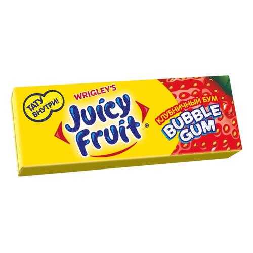 Освежающие конфеты Juicy Fruit клубничный бум 13.8 г 24 штуки в Дикси