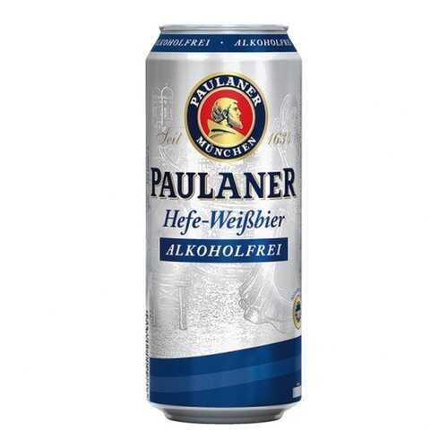 Пиво безалкогольное Paulaner Hefe 0.5 л в банке в Дикси