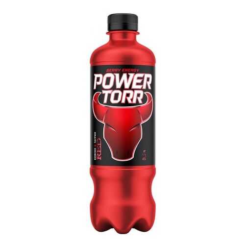 Напиток энергетический Power Torr red berry energy газированный пластик 0.5 л в Дикси