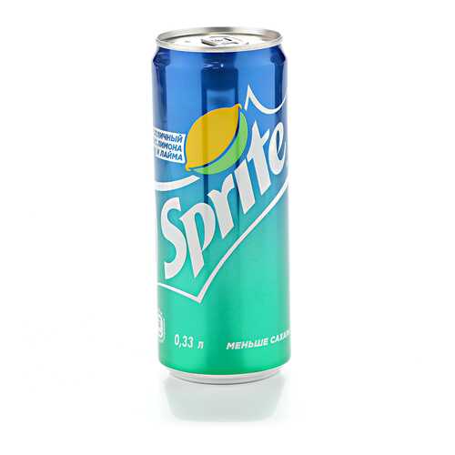 Напиток Sprite сильногазированный 0.33 л в Дикси